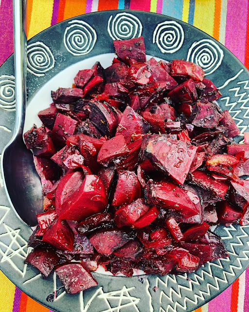 Roasted Beetroot with Balsamic Vinegar & Honey