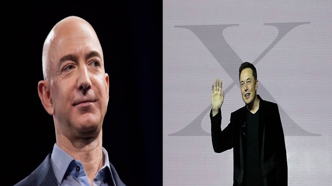 Jeff Bezos and Elon Musk | spaceX vs blue origin