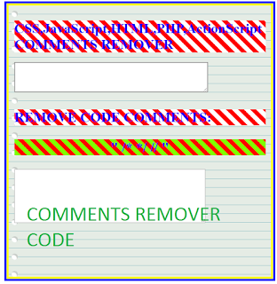 COMMENTS REMOVER CODE