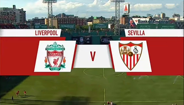 Sevilla Beats Liverpool 2-1 in Fenway Park friendly.