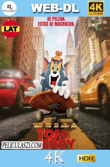 Tom & Jerry (2021) Ultra HD HMAX WEB-DL 4K HDR Dual-Latino