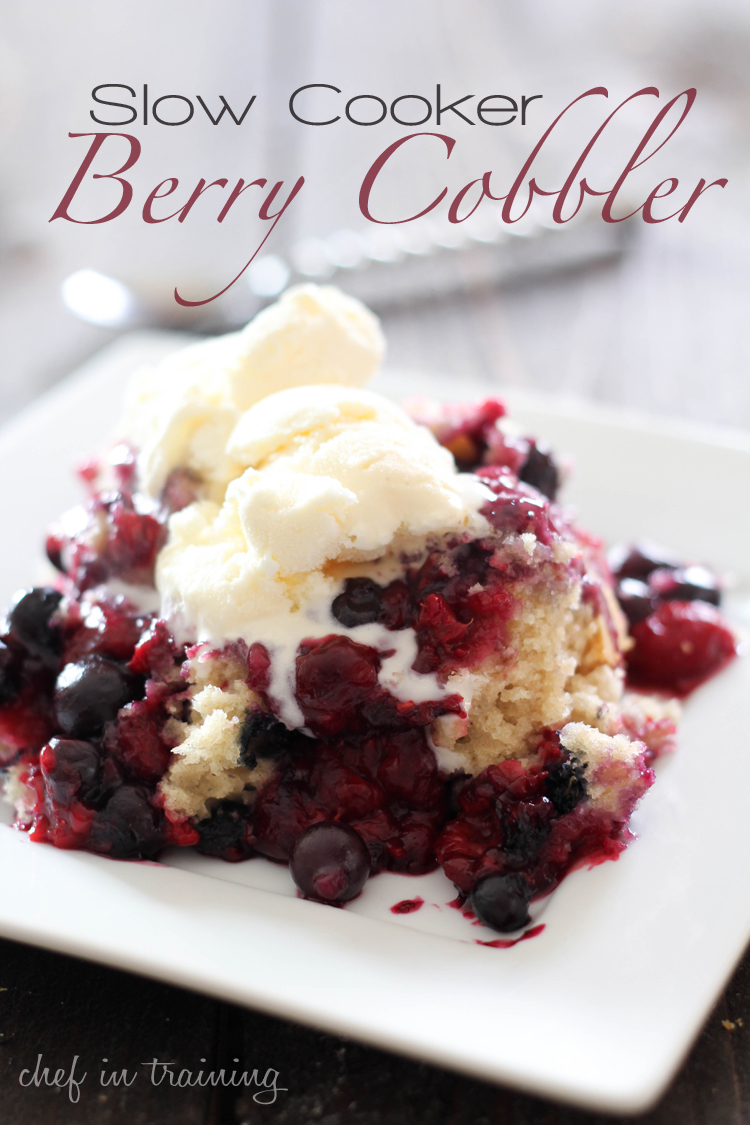 The BEST Slow Cooker Summer Desserts with Fruit Slow Cooker or