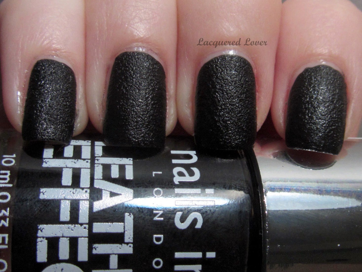 DIY Leather Effect Nail Polish Nails Inc. Dupes Nail Crimes