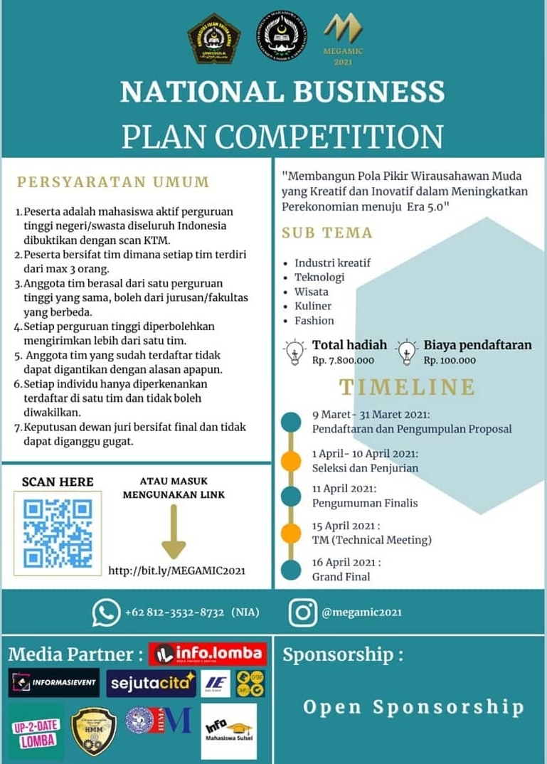 national business plan competition
