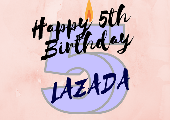 Lazada birthday Blogger Contest