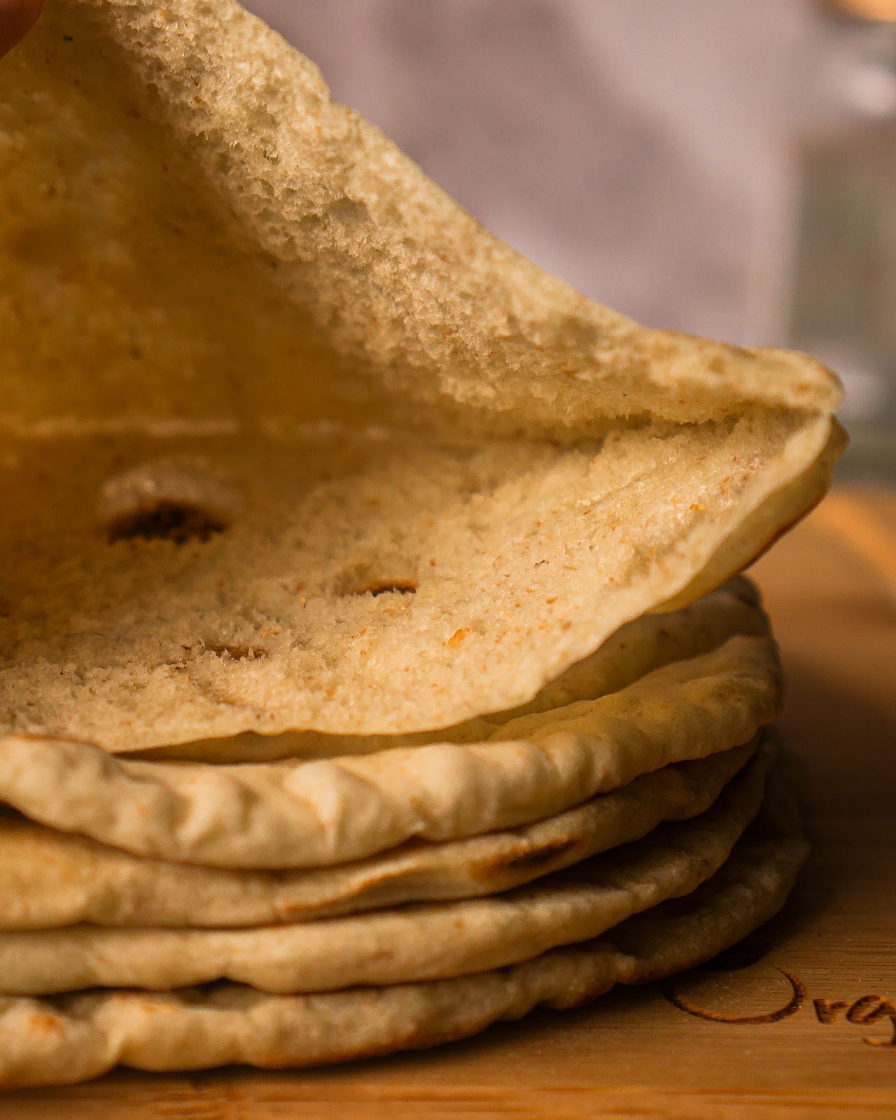 Homemade Shawarma Bread / Pita Bread Pan & Oven Method Hungry for Goodies