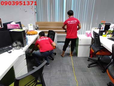 Dịch vụ giặt thảm giá rẻ tại quận Hóc Môn