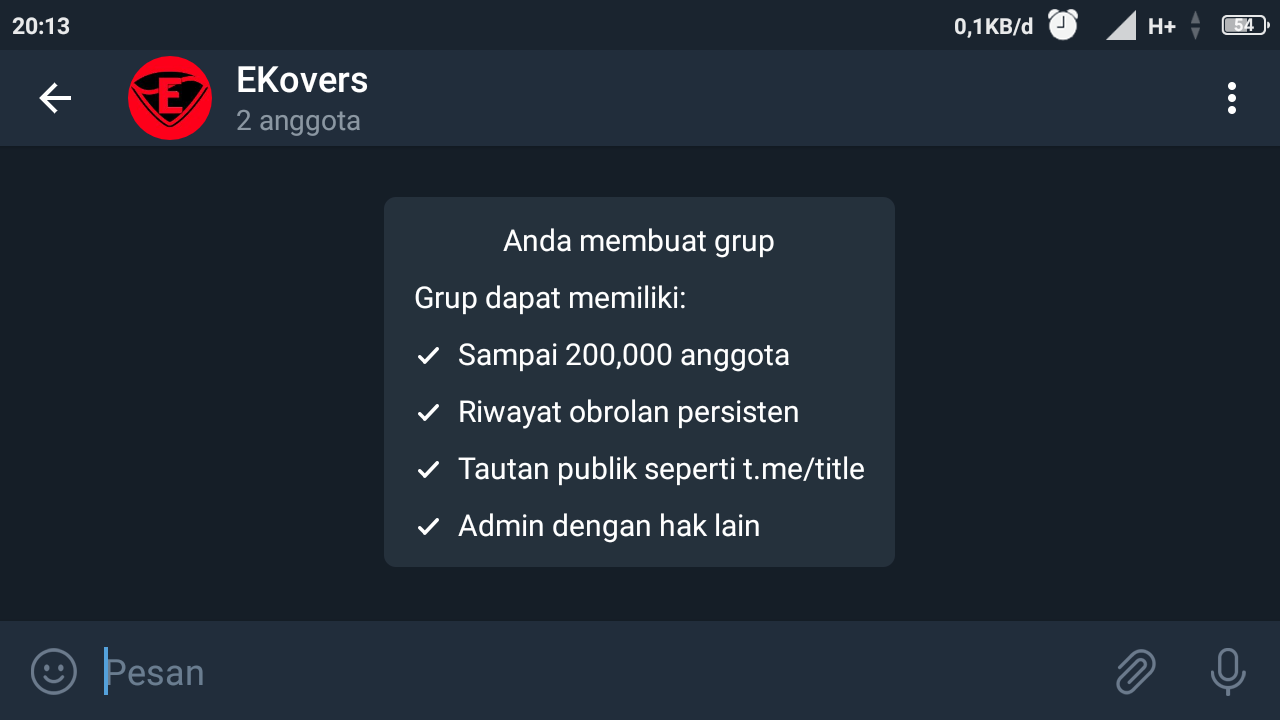 cara merubah link telegram