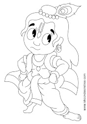 krishna drawing line sketch bhagavat chintan das drawings bhikaji tree angry coloring iskcon desire getdrawings paintingvalley chhota ram