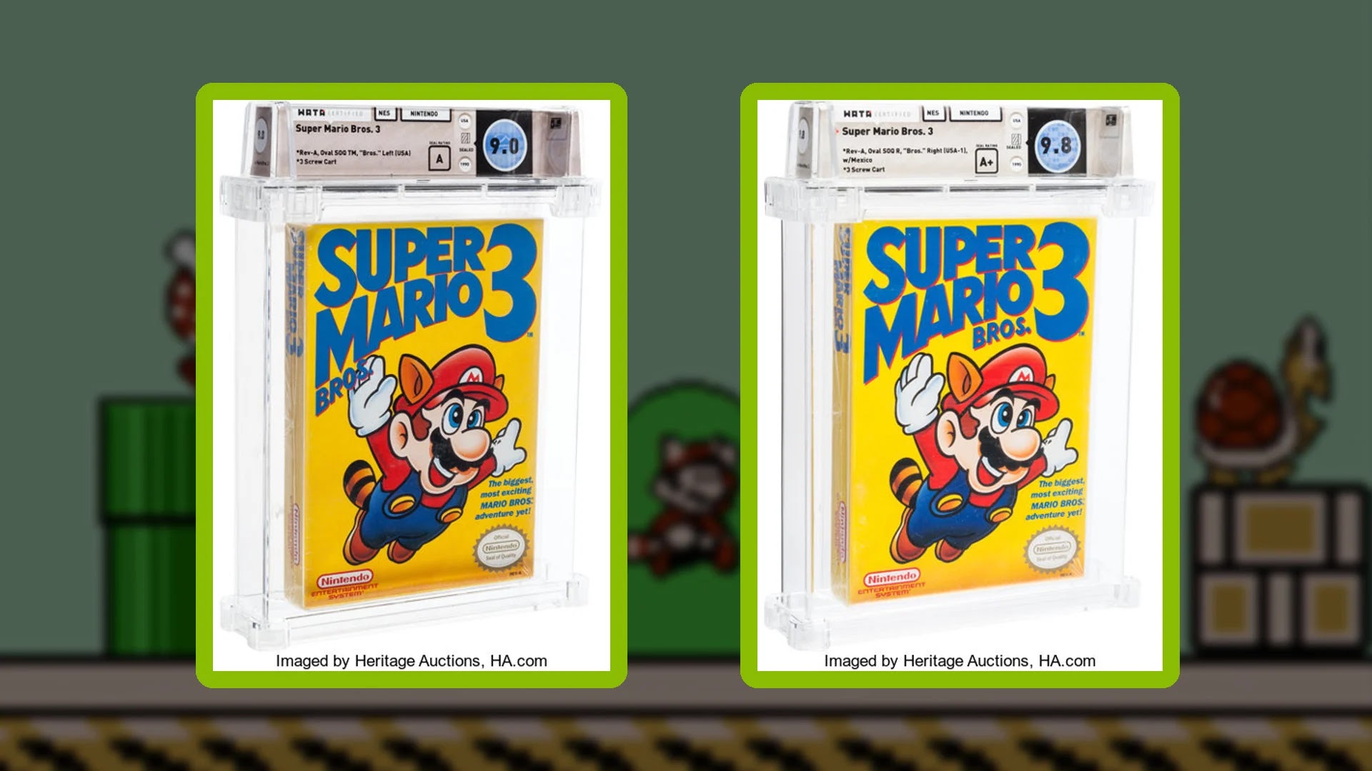 Game Super Mario Bros. de 1986 é leiloado por preço recorde nos