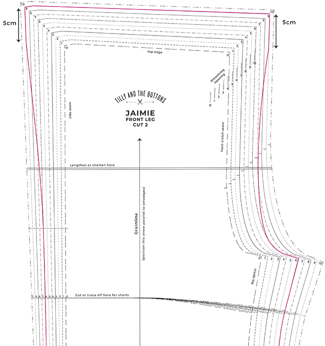 Fitting the Jaimie pyjamas sewing pattern - Tilly and the Buttons