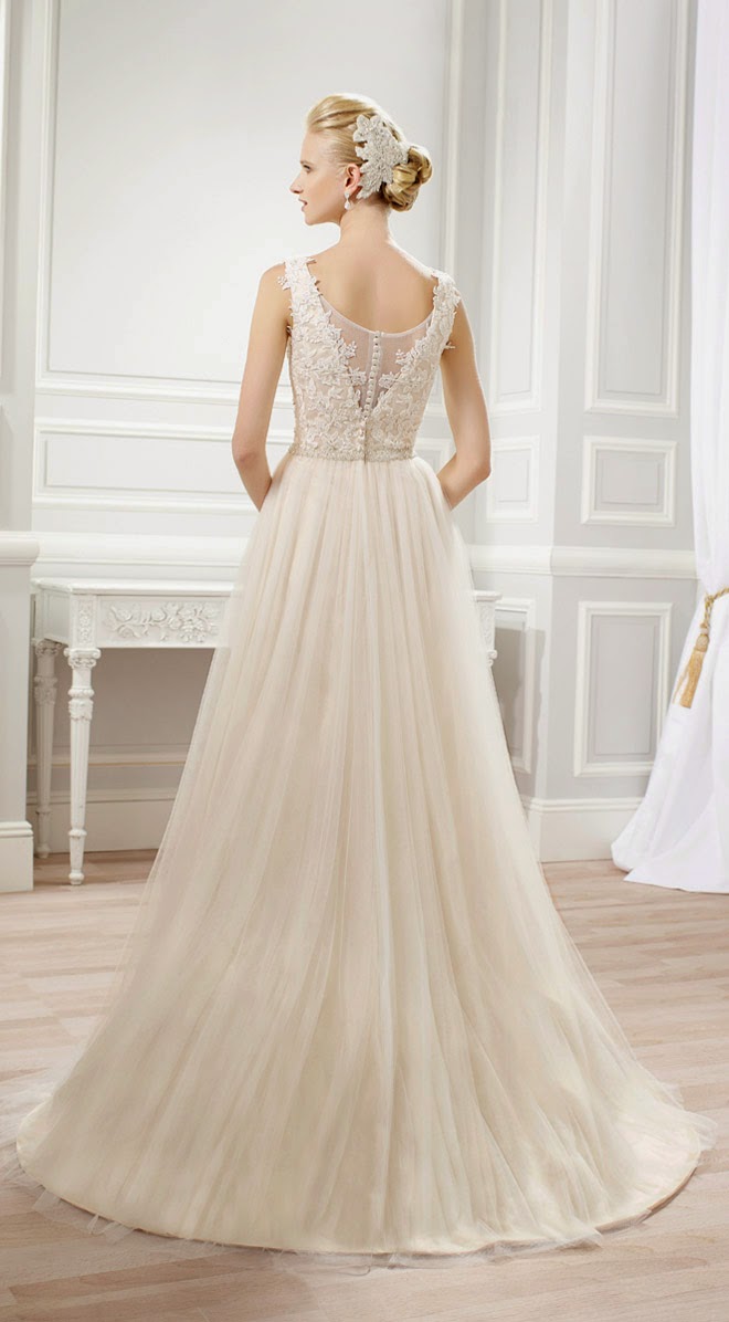 Wedding Dresses by Moonlight Bridal Spring 2015 Collection - Belle The ...