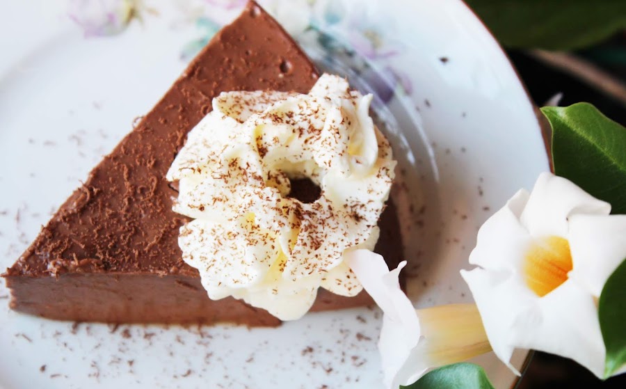 TARTA DE NATILLAS DE CHOCOLATE {SIN AZÚCAR}