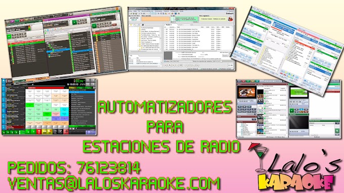 Automatizadores para estaciones de radio AM, FM Y WEB