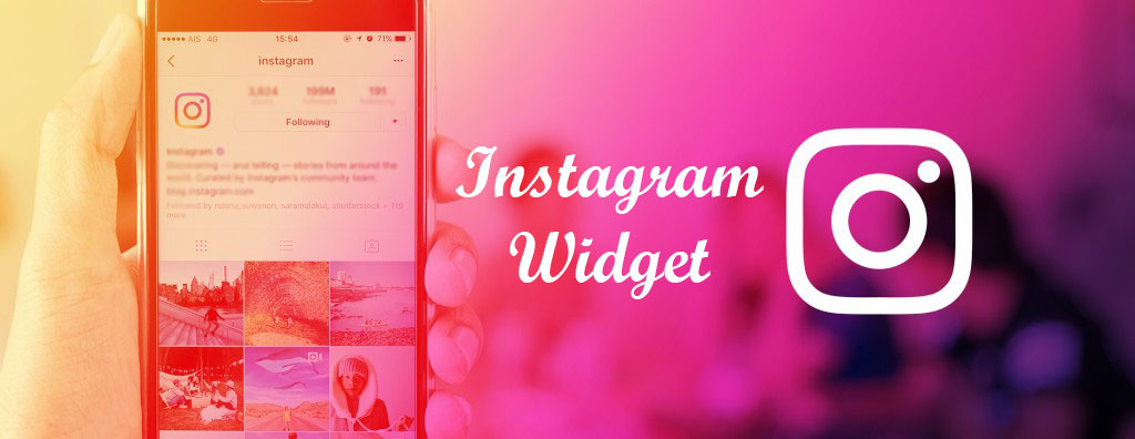 Embedding Instagram widgets on your website.