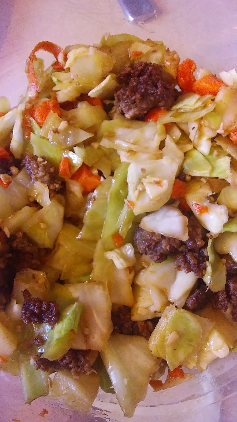 Living Better One Day At A Time Sausage Egg Roll in a bowl (low carb) (new recipe 13 of 2017)