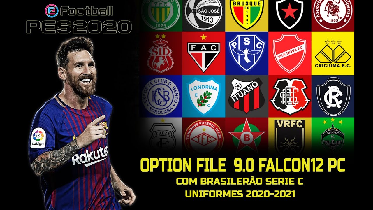  Download PES 2021 Option Files eFootball - 2020-21 Season