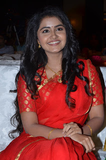 anupama parameswaran new saree stills anupama parameswaran new saree stills