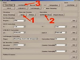 EEPROM Clear Printer