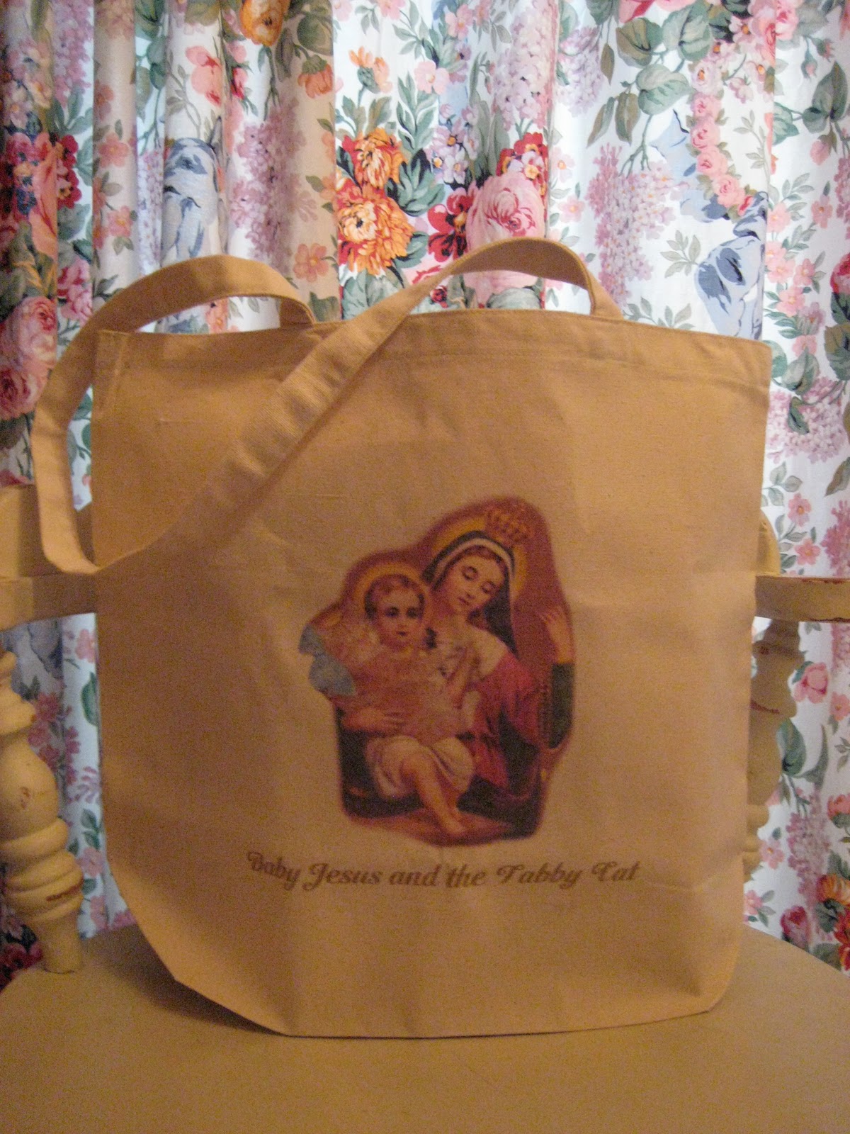 Baby Jesus and the Tabby Cat Baby Jesus and the Tabby Cat