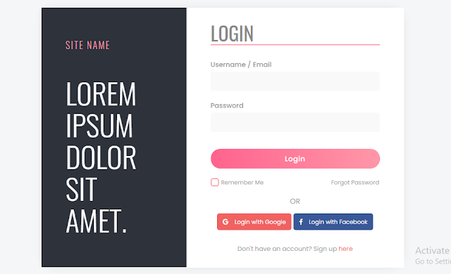 51 + Amazing Sign up & Registration Form in HTML with CSS Source Code