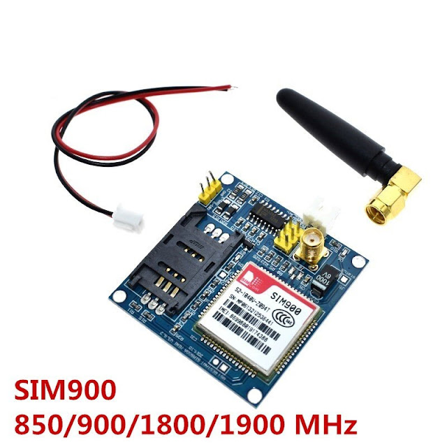 โปรเจค Arduino ตรวจจับควันด้วย MQ-2 แจ้งเตือนผ่านทาง SMS จาก SIM900