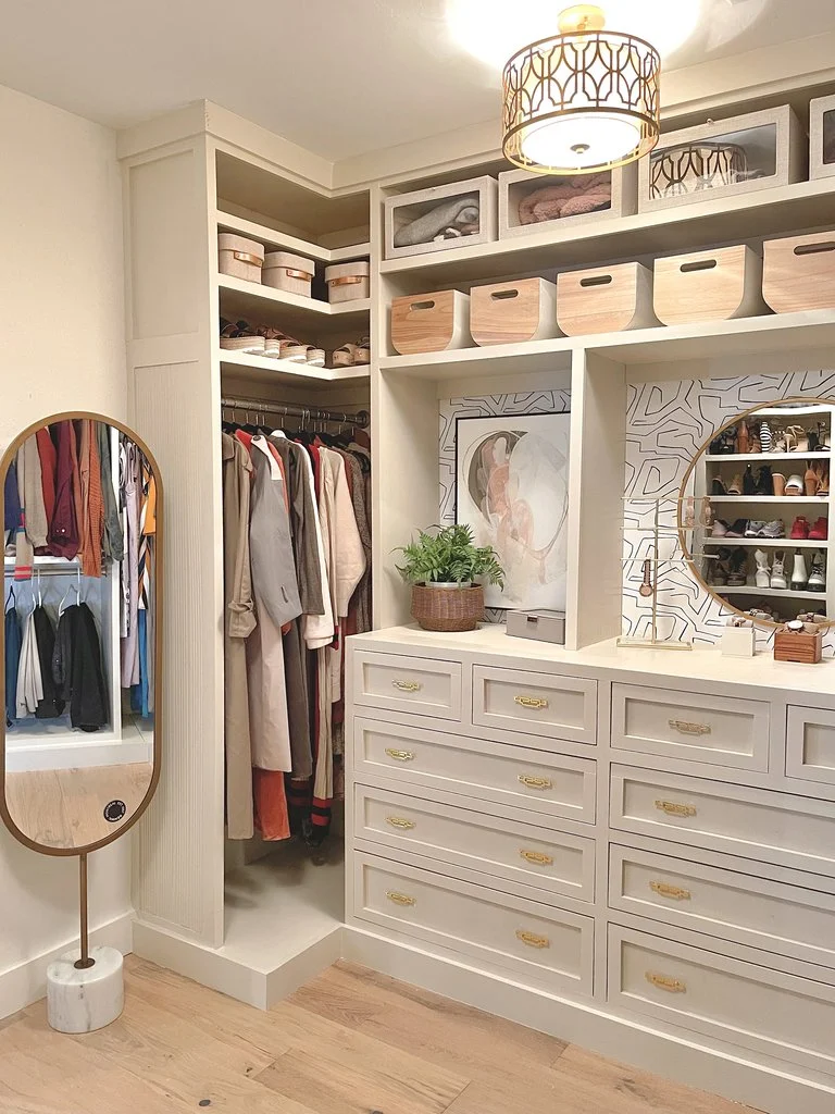 A Designer's Trick for Creating DIY Closet Shelving That Won't Ruin Your  Walls