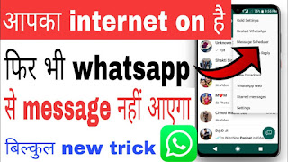 Internet on hone par bhi Whatsapp me ofline kaise dikhe Internet on hone par bhi Whatsapp me ofline kaise dikhe
