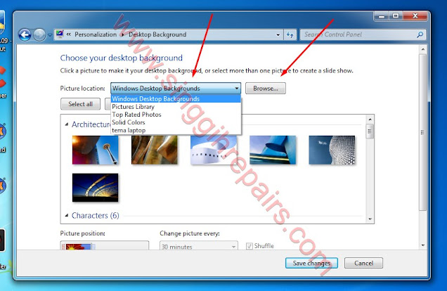 Cara Mengganti Wallpaper Laptop di Windows 7,10, dan Versi Cepat