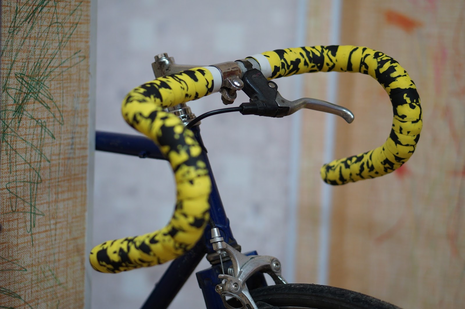 Van's Mountain Bike New Handlebar Tape for My Road Bike