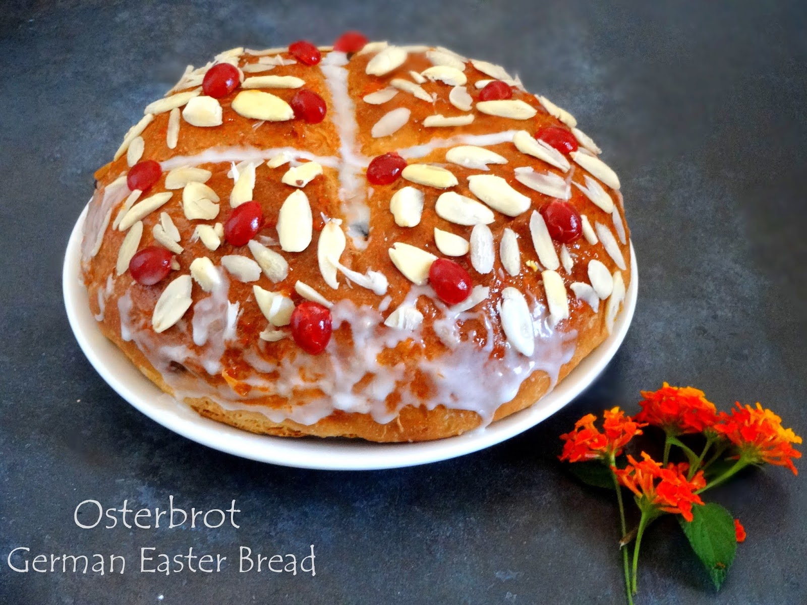 German Osterbrot Easter Bread / #BreadBakers | Ambrosia