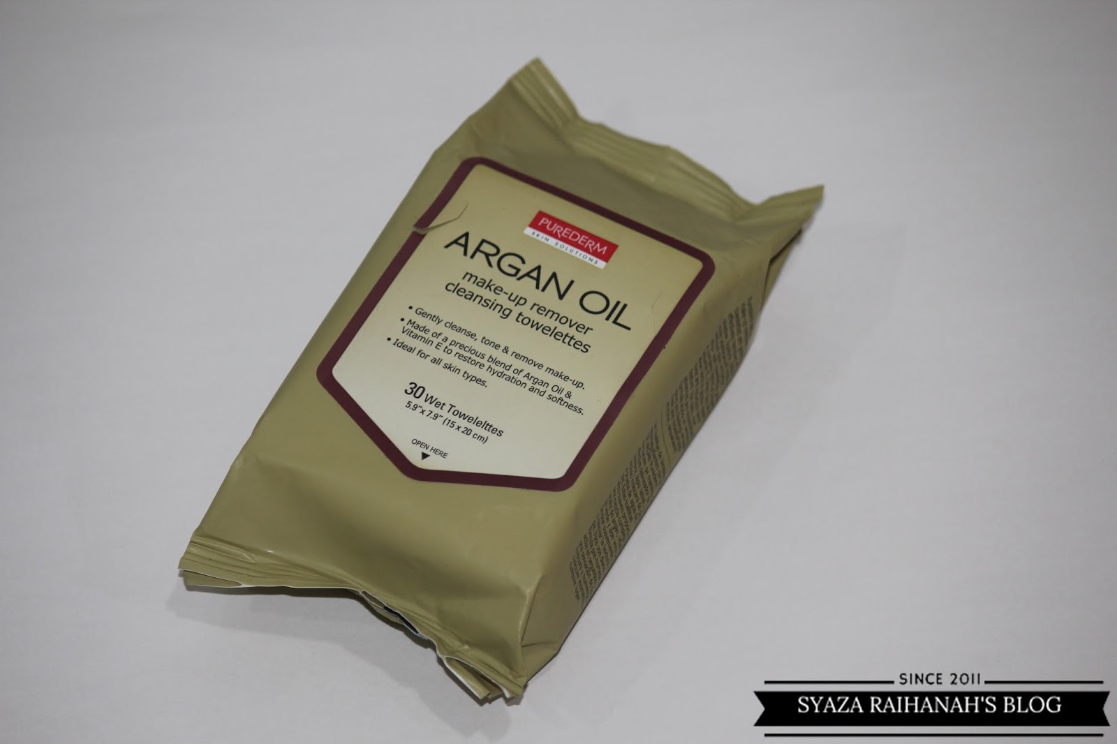 Review Purederm Skin Solutions Argan Oil MakeUp Remover Cleansing