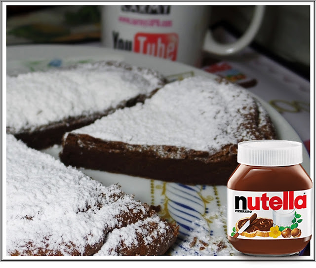 torta magica alla nutella