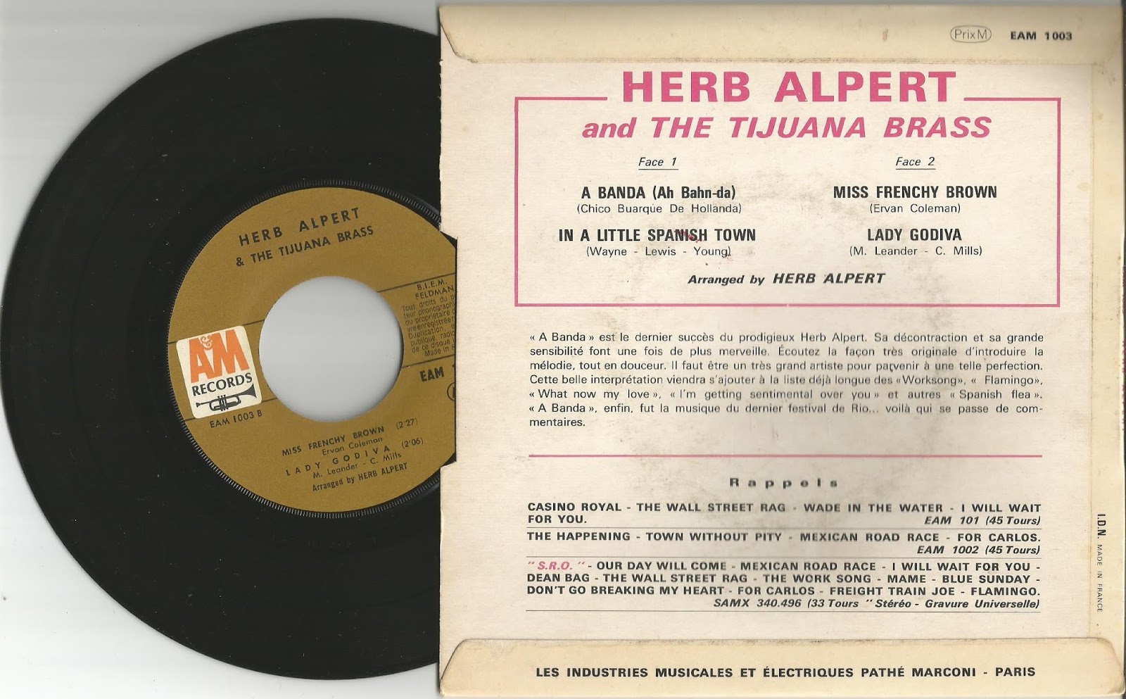 JukBoxEP45.T Herb Alpert & The Tijuana Brass