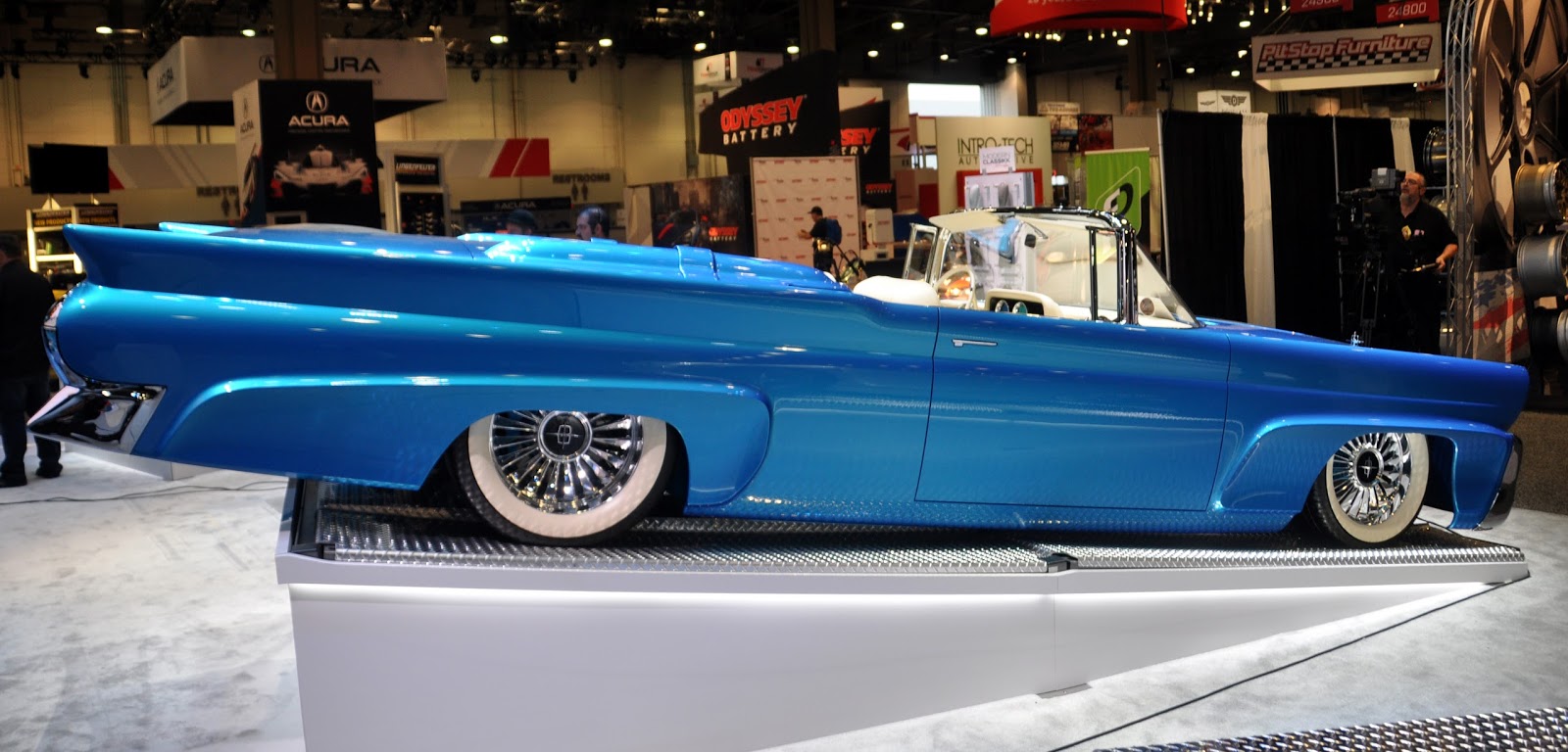 Just A Car Guy this Lincoln, named Maybellene, is very well done, but