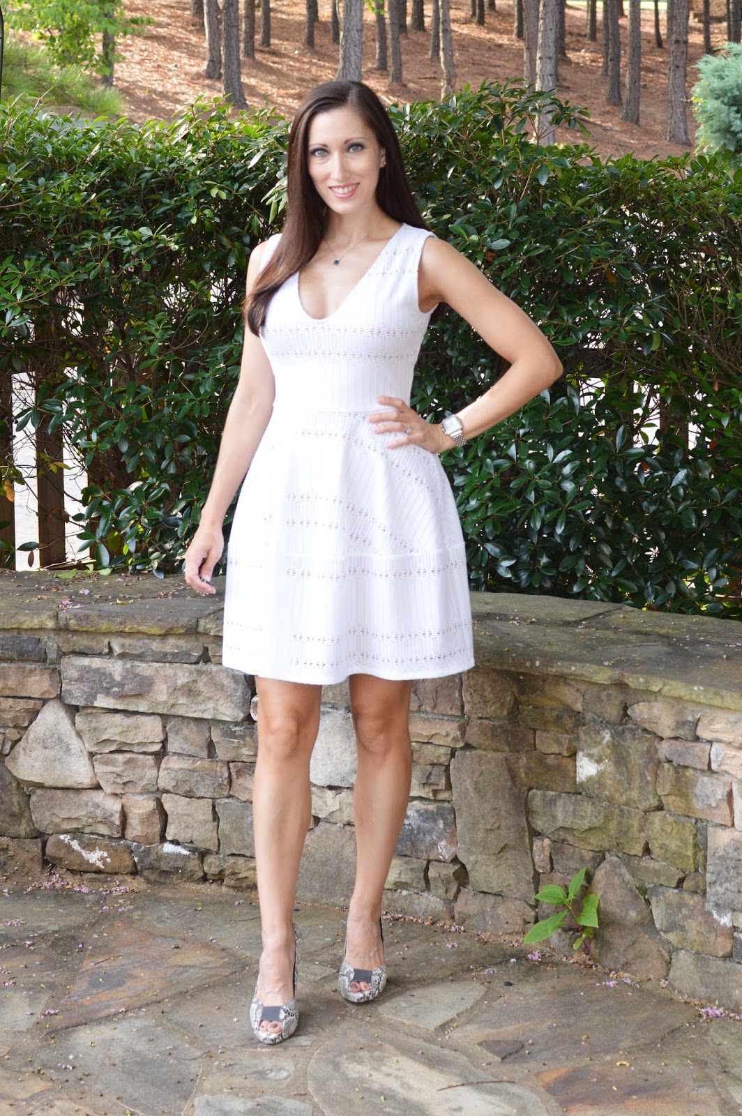 bcbg crochet dress