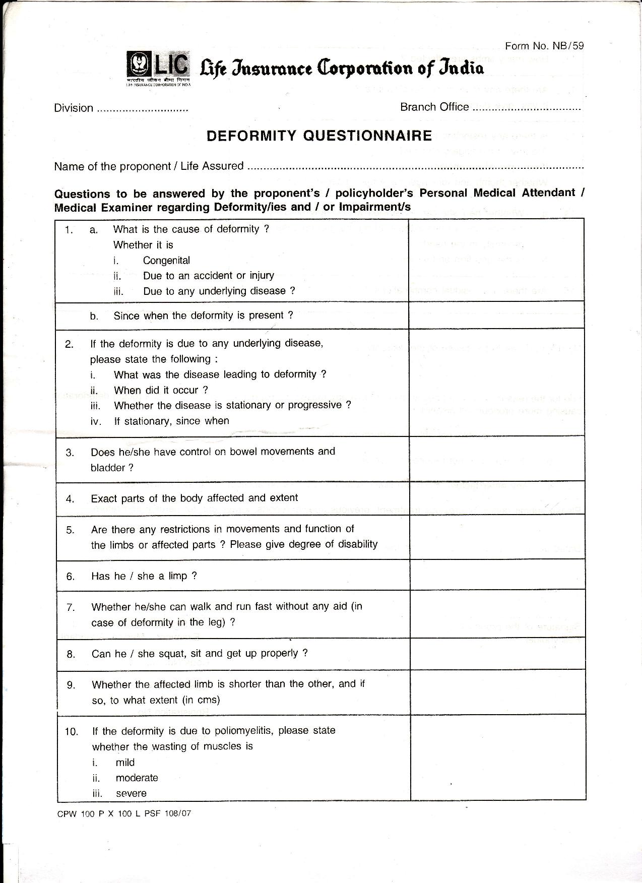 Lic assignment form no 5289 download picture