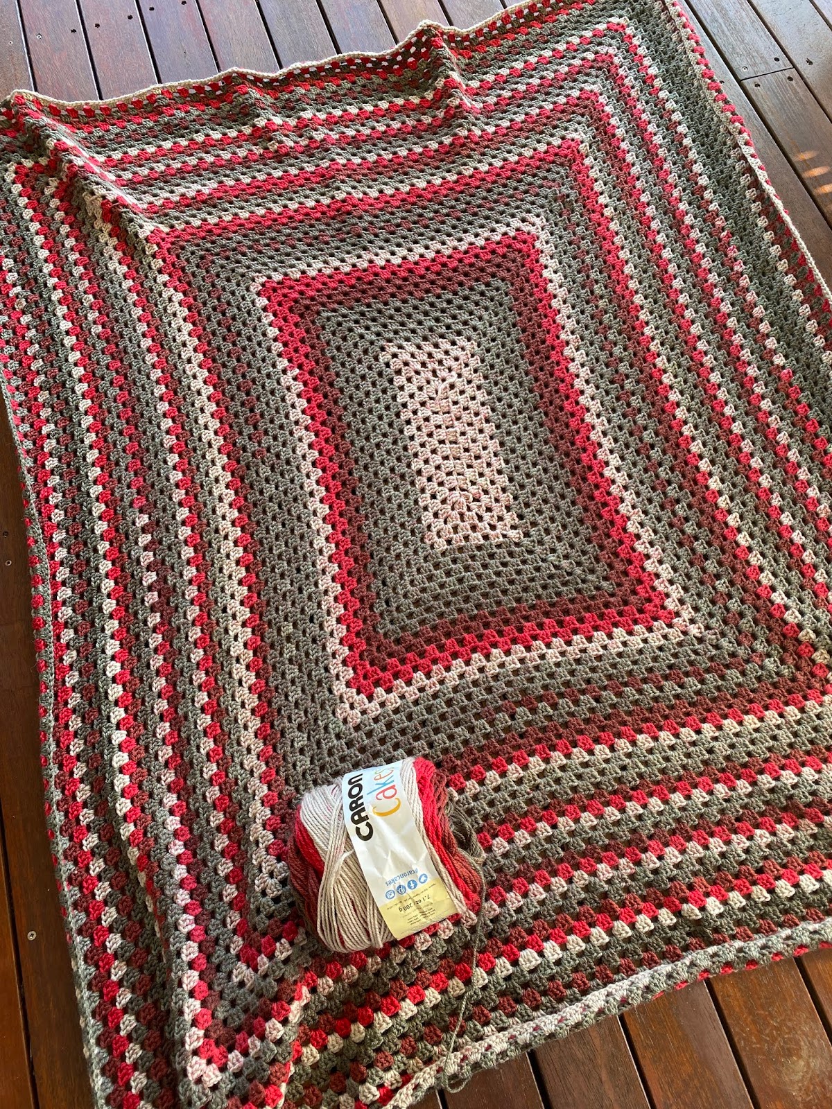 Red Velvet Crochet Blanket Samelia's Mum