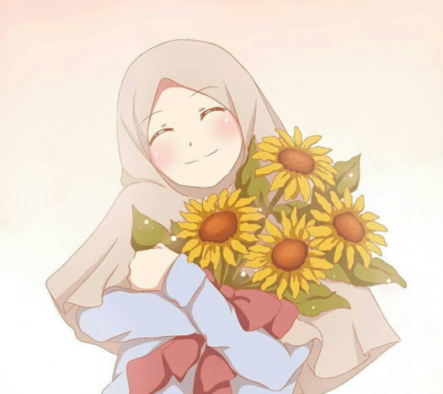 Kartun Muslimah Comel