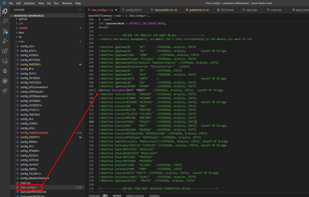 Instalație pentru irigat plantele de apartament cu un releu și un ESP32 cu OpenMQTTGateway, și integrat în Home Assistant