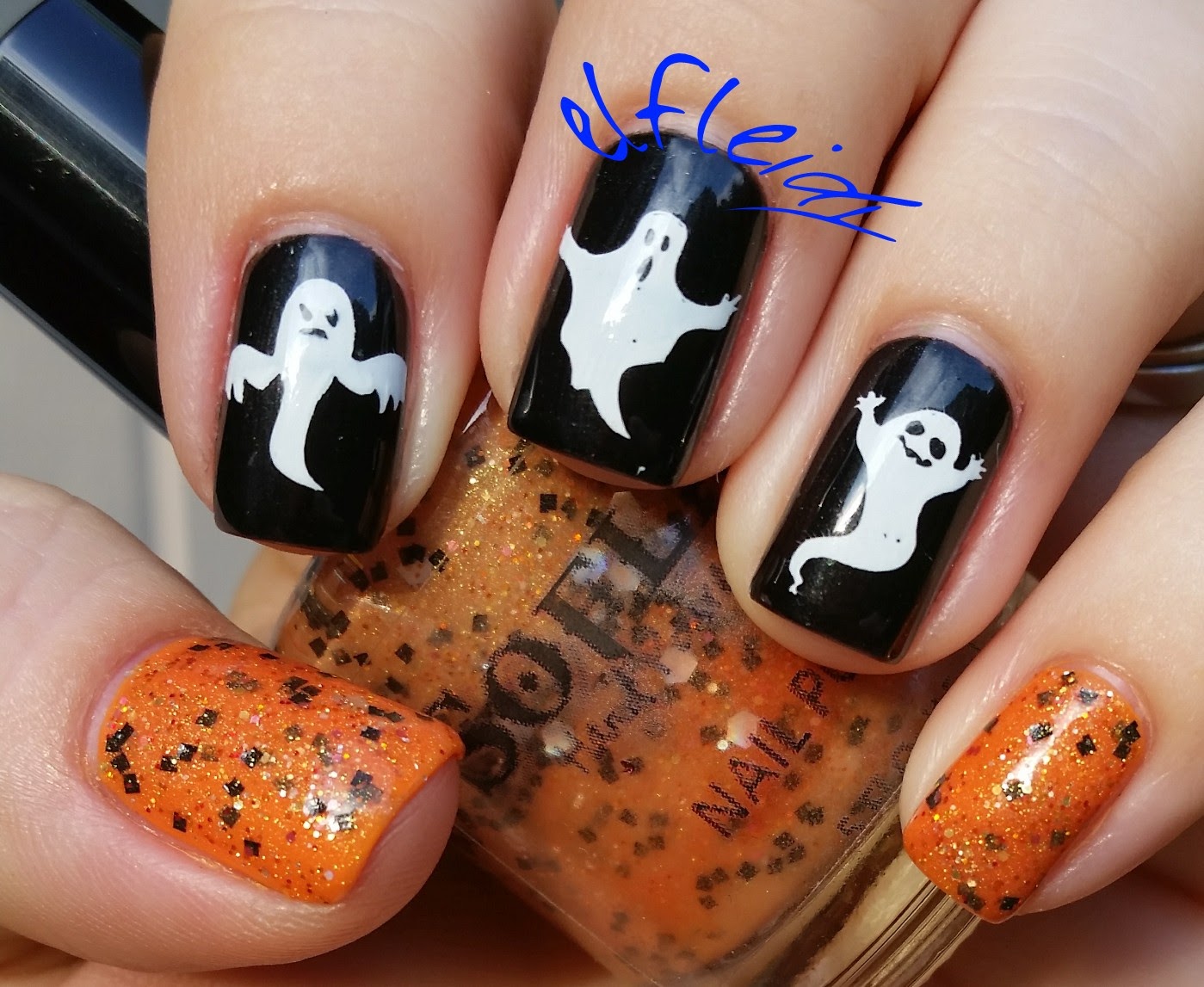 Elfleidy's Stuff: 40 Great Nail Art Ideas- Halloween