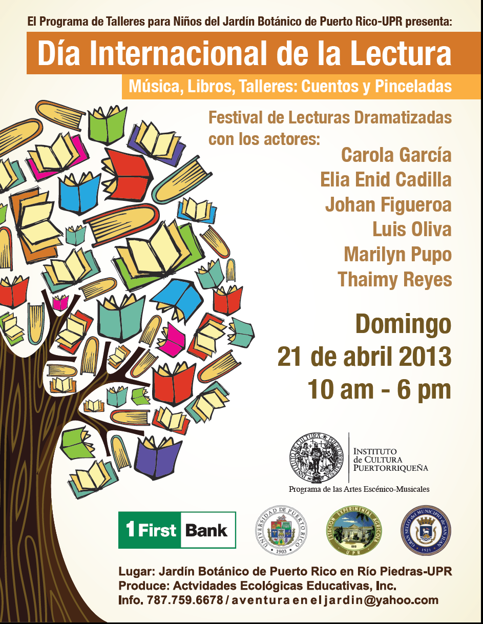 Confesiones Día Internacional de la Lectura integra el 1er Festival de