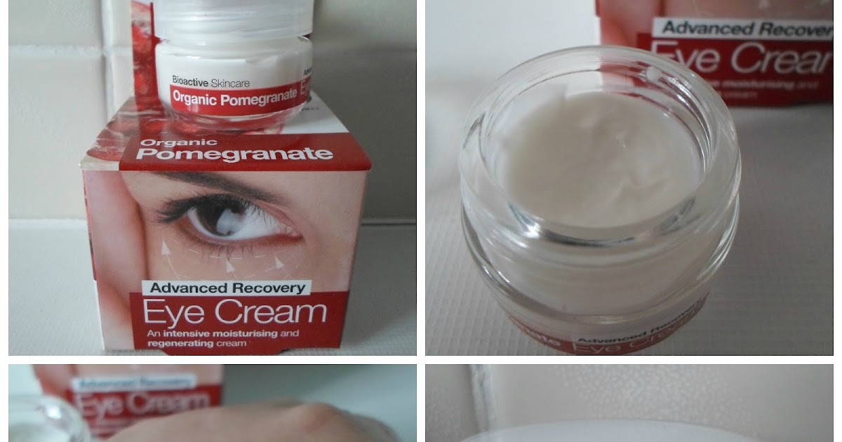 Review Dr Organic Pomegranate Eye Cream Sugarpuffish