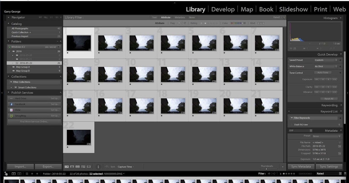 Grayheron Photography Long Exposure Simulation in Lightroom