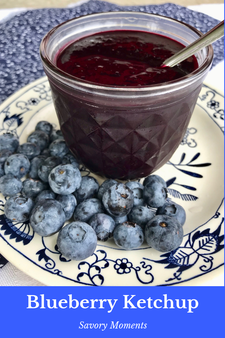 Savory Moments Blueberry ketchup