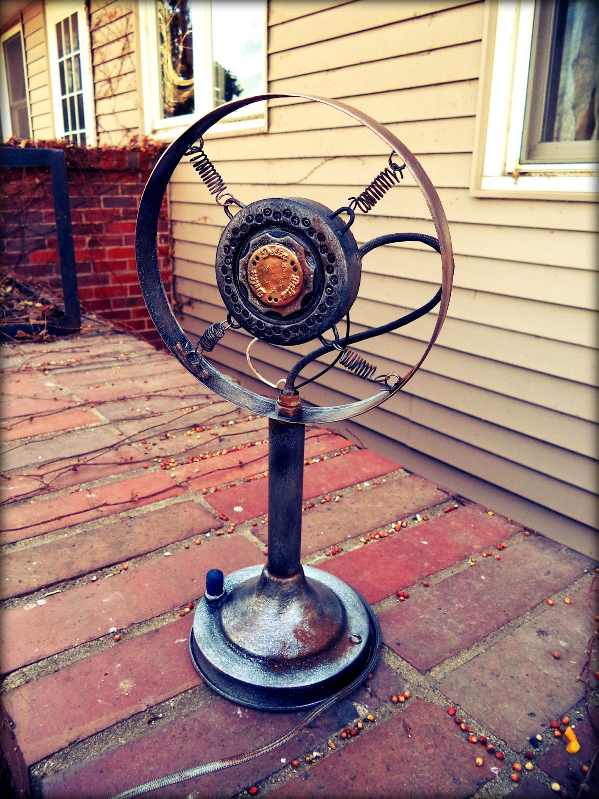 1920s Carbon Ring Microphone Prop