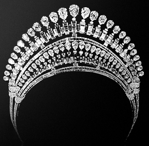diamond tiara princess fawzia egypt iran van cleef and arpels