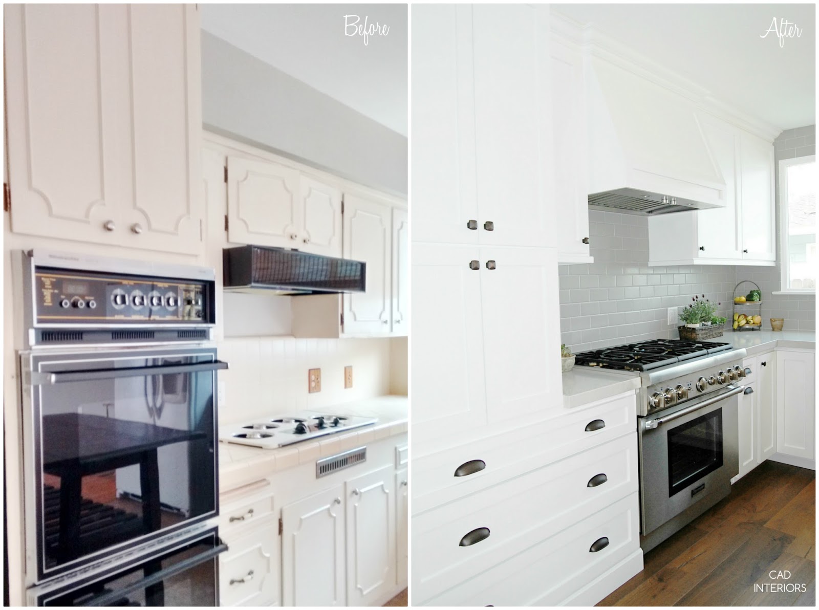 CAD INTERIORS kitchen renovation remodel home improvement modern classic transitional white black kitchen