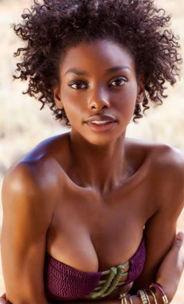 Ebony Black Nubian 22
