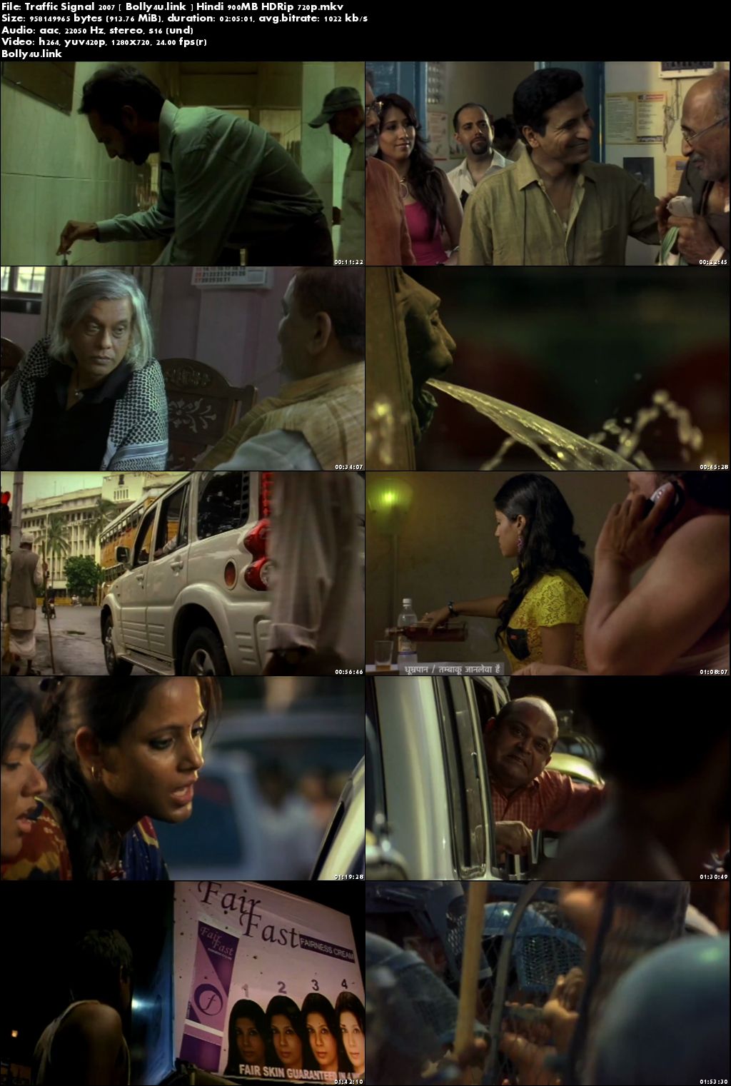 Traffic Signal 2007 HDRip 350MB Hindi 480p Download